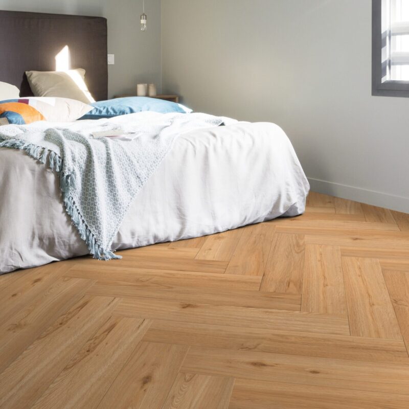 panele winylowe jodełka gerflor