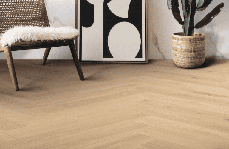Panele winylowe Gerflor Rigid Core jodełka AQUINOAH BLOND 1704